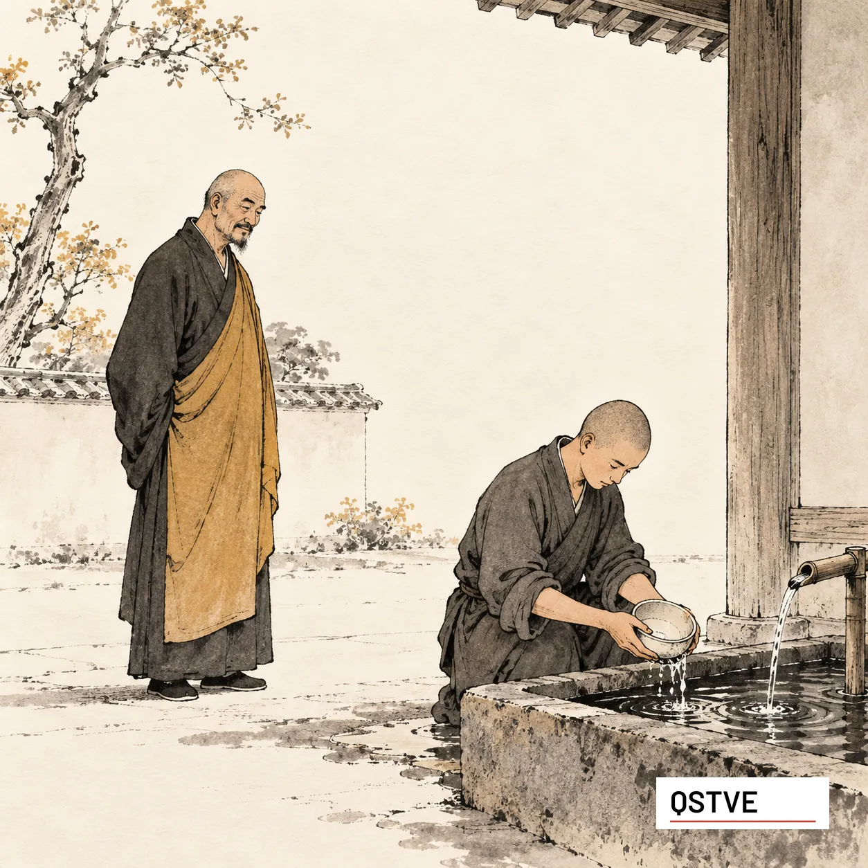 Zhaozhou and the empty rice bowl