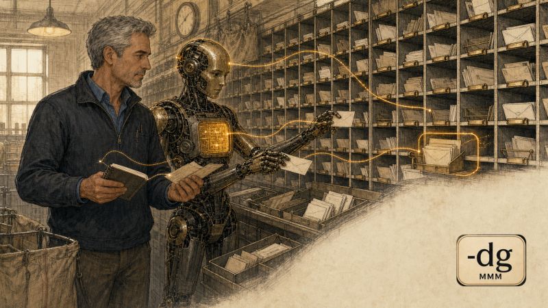Man and Machine: The Message That Stayed Put