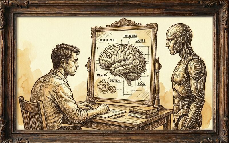 Man and Machine: The #Mirror