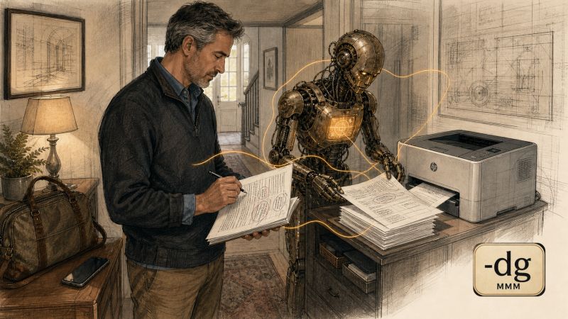 Man and Machine: The Printer Test