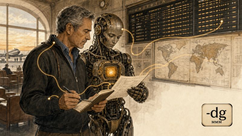 Man and Machine: The Quiet Receipt