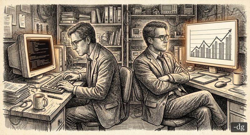 Man and Machine: Two Kinds of #CEO 's